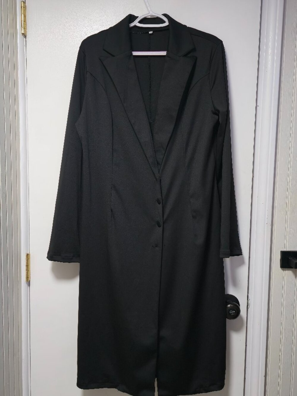Black Light Weight Trench Coat - XL Womens